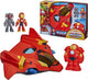 Hasbro marvel's iron man and his awesome friends - supergroot iron jet-harnas - speelset