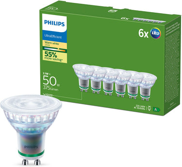 Philips spot 50 w par16 gu10 x6