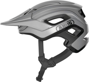 Abus fietshelm cliffhanger ti silver s - 51-55 cm - zilver - geschikt voor gebruik op mountainbikes - 300 g