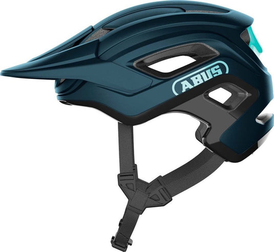 Abus fietshelm cliffhanger midnight blue l - 57-61 cm - blauw - geschikt voor gebruik op mountainbikes - 365 g
