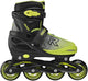 Roces jokey x verstelbare skeelers jongens – inline skates – meegroei skates – zwart groen – maat 30-33