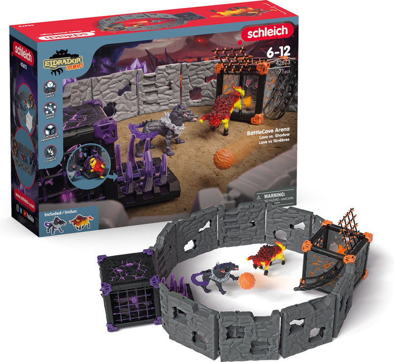 Chargez l'image dans la visionneuse de la galerie, Schleich eldrador battlecave arena: lava vs schaduw 42673
