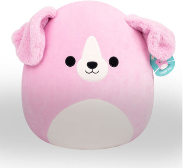 Jazwares squishmallows - large plush (peggy sue - pink golden retriever w white belly) - 40cm plush
