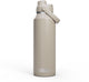 Camelbak thrive chug drinkfles - 1,2 l - rvs - met draaidop - isolatie waterfles - beige
