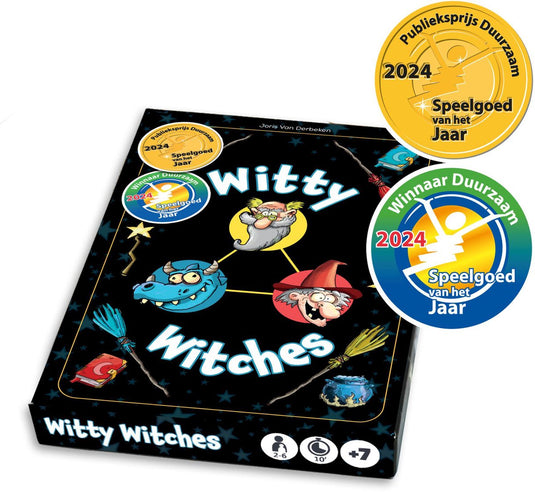 Jorta games kaartspel witty witches magisch feestspel voor kinderen en volwassenen.