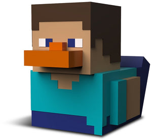 Tubbz numskull - best of boxed badeend - minecraft - steve - 9cm