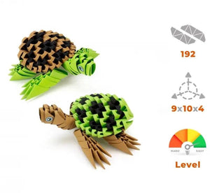 Alexander toys alexander - origami 3d - turtles - 192pcs