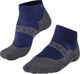 Falke ru4 cool short anti-blaar functioneel materiaal hardloopsokken heren blauw - maat 46-48