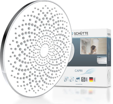 Schütte capri hoofddouche - douchekop rond - chroom wit