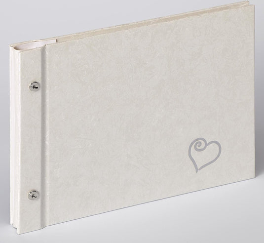 Walther sbl-210-w sinfonia wedding forever - trouwalbum - 26,5 x 19 cm - wit