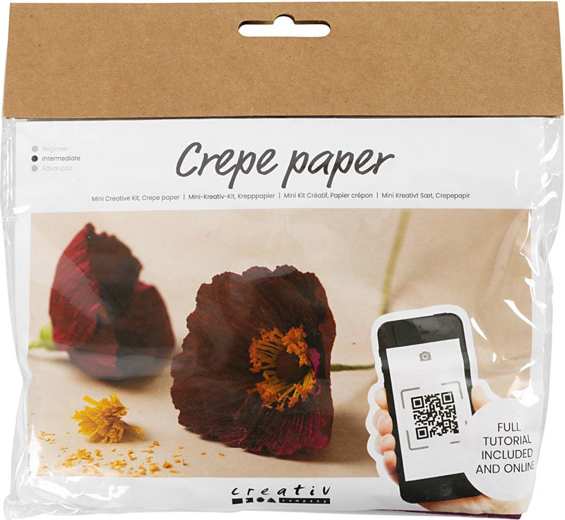 ギャラリービューアに画像をロードする, Creativ company mini hobbyset crepepapier klaprozen
