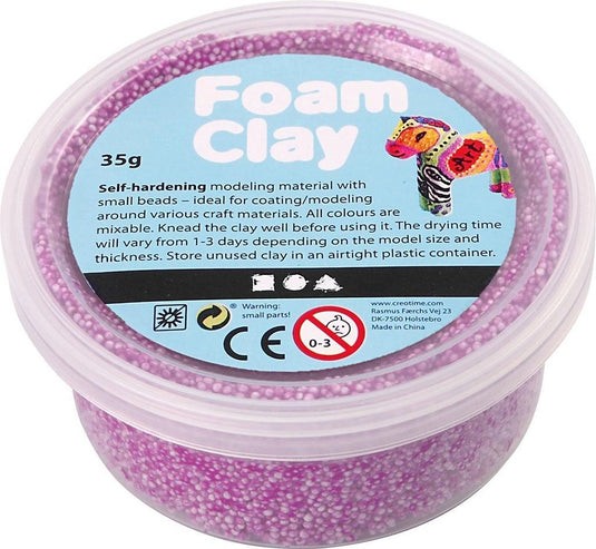 Foam clay ® neon paars 35gr