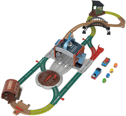 Fisher-price mattel speelgoed trein thomas de trein klassiek pratend interactief.