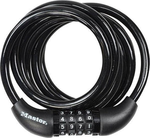 Masterlock kabelcijferslot 1,8m x 8mm 8221eurdpro