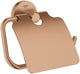 Grohe essentials toiletrolhouder - met deksel - sunset gold (mat brons) - 40367dl1