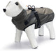 Beeztees milo - hondenjas + hondentuig - grijs - 40 cm