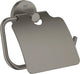 Grohe essentials toiletrolhouder - met deksel - hard graphite geborsteld (mat antraciet) - 40367al1
