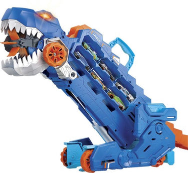 Hot wheels - city ultieme dino hauler vrachtwagen - 1:64 - speelgoedvoertuig