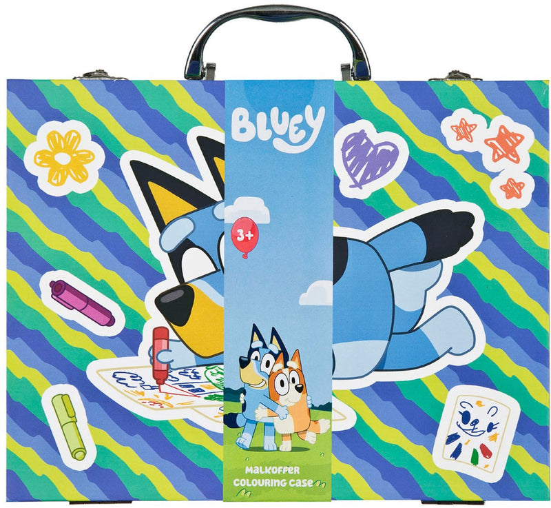 Chargez l'image dans la visionneuse de la galerie, Bluey undercover kleurkoffer - creatieve tekenset voor kinderen.
