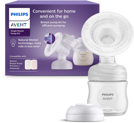 Philips avent extra kolfset - enkele elektrische borstkolf - uitbreidingsset - comfortabele siliconen kussens - scf337 01