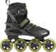 Roces warp thread tif 84 skeelers unisex – 4x84mm wielen – fitness inline skates – zwart groen – maat 46