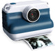 Kidywolf k-print instant camera met thermische printer blauw – direct print zonder inkt, 8mp, 1080p - 8+