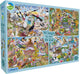 Gibsons - rspb: vleugels in het wild ( rspb: wings in the wild ) - janice daughters - 4×500xl stukjes - 48×34cm - legpuzzel voor volwassenen