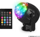Partyfunlights -party lamp - led - usb - speaker - afstandsbediening