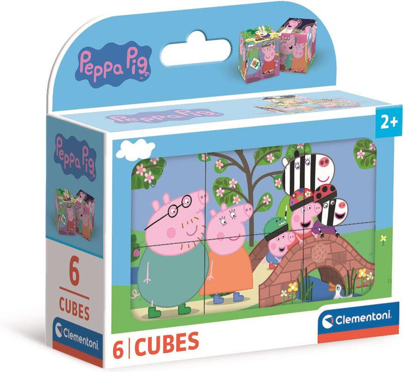 Afbeelding laden in galerijviewer, Clementoni blokpuzzel peppa pig, 6st.
