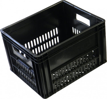 fietskrat zwart 40 liter