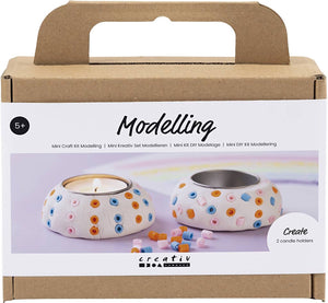 Creativ company cc mini hobbyset boetseren kaarsenhouders