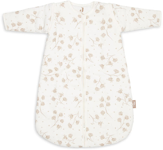 Jollein slaapzak baby met afritsbare mouw rond 60cm - leafy dreams