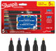 Sharpie creative marker acrylverf pennen | water-based verfmarkers | niet-doorlopende inkt schrijft op de meeste oppervlakken | fijne punt | knutsel- en kunstbenodigdheden | diverse kleuren | 5 stuks