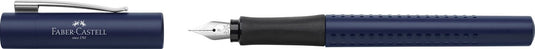 Faber-castell vulpen - grip 2011 - f - klassiek blauw - fc-140806