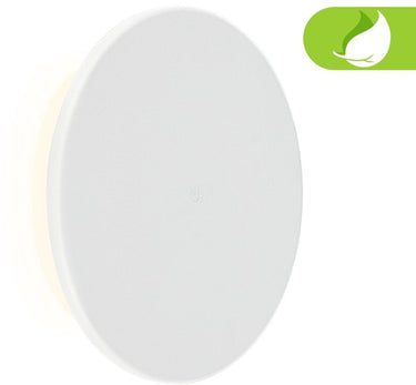 B.k.licht briloner – buiten wandlamp oplaadbaar – usb-c – dimbaar - warm wit licht – zwart – ø25