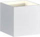 Trio louis - wandlamp - wit mat - incl. 1x smd 4,3 w - licht apart schakelbaar - afstandsbediening - geintegreerde dimmer - traploos instelbare lichtkleur - nachtlampje - geheugenfunctie - 3 snelheidsinstellingen - timer - zomer- en wintermodus