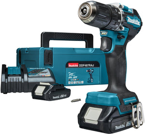 Makita ddf487raj accu schroefboormachine 18v 2.0ah in mbox