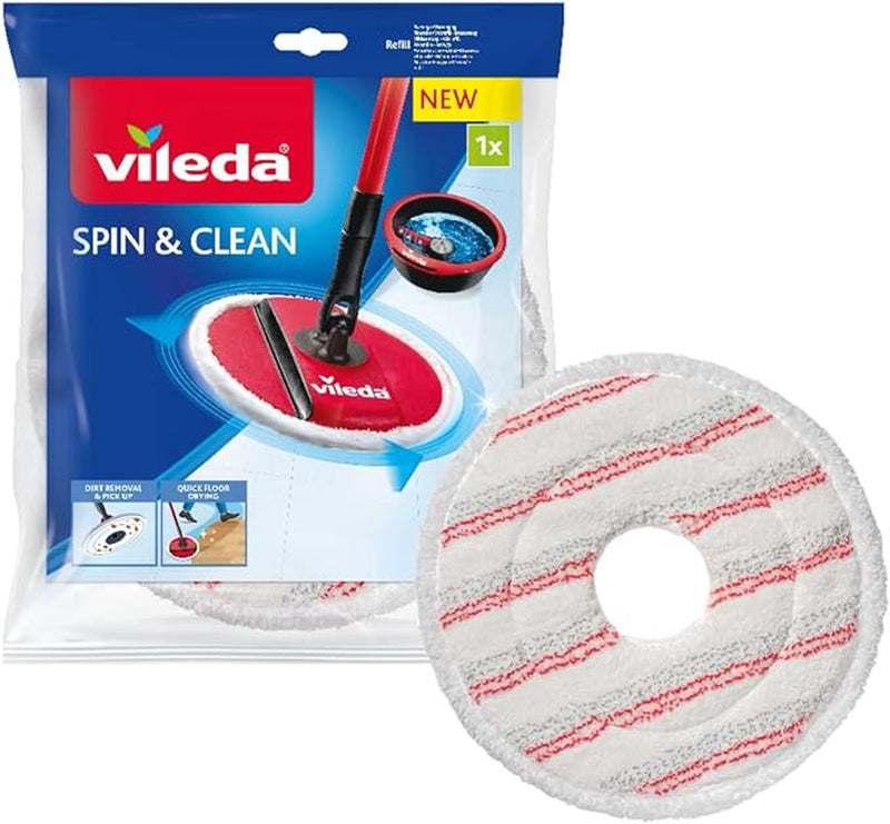 Cargue la imagen en el visor de la galería, Vileda spin clean vervanging - microvezelpad voor spin clean systeem

