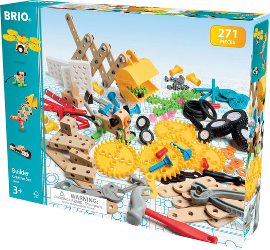Brio builder creative set - 271-delig constructiespeelgoed voor jongens en meisjes