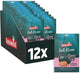 Rosewood deli kisses zalm zeewier - kattensnack met zalm - zonder toegevoegd zout of suiker - 12 zakjes à 60g