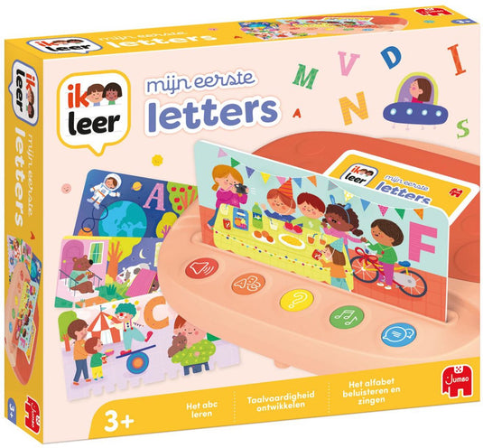 Ik leer - mijn eerste letters - vanaf 3 jaar - alfabet leren - educatief speelgoed