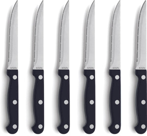 Amefa steakmessenset - 6-delig - 6 persoons - vaatwasserbestendig - vleesmes