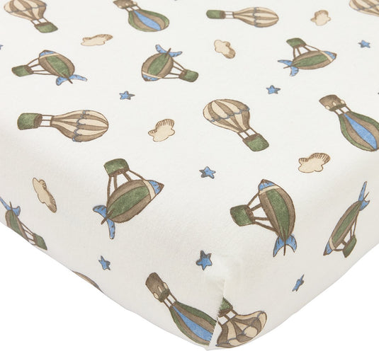 Meyco baby air balloons hoeslaken co-sleeper - multicolour - 50x90cm