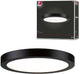 Paulmann led-paneel abia rond 300 mm 22w 2200lm 2700k zwart