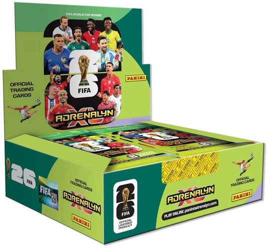 Panini – fifa world cup 2026 adrenalyn xl 26 – verzamelkaartendoos – 24 pakjes