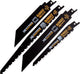 Dewalt reciprozaagbladenset 8-delig
