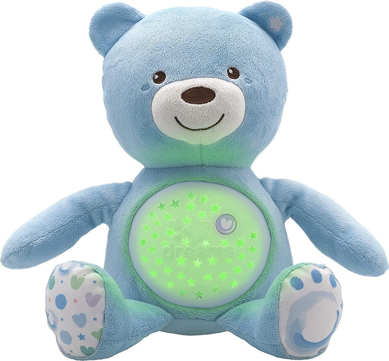 Afbeelding laden in galerijviewer, Chicco knuffel projector baby bear first dreams blauw
