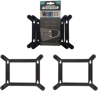 Makita stealthmounts - opladerhouder voor 18v lxt snellader dc18rc - zwart - 2-pack