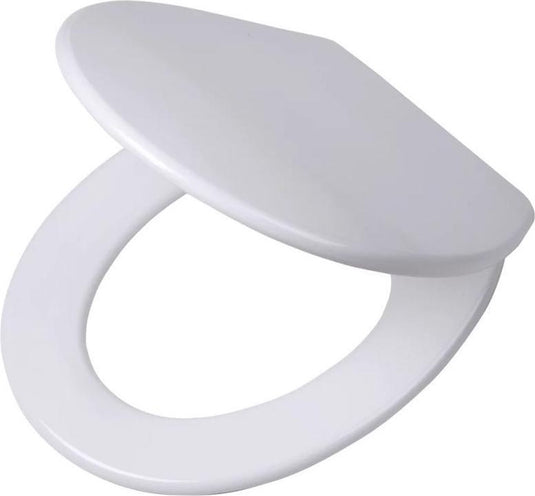 Tiger boston - wc bril - toiletbril met deksel - soft close - easy clean functie - duroplast - wit rvs geborsteld