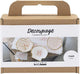 Creativ company cc mini hobbyset decoupage mosselschelpen lichtroze